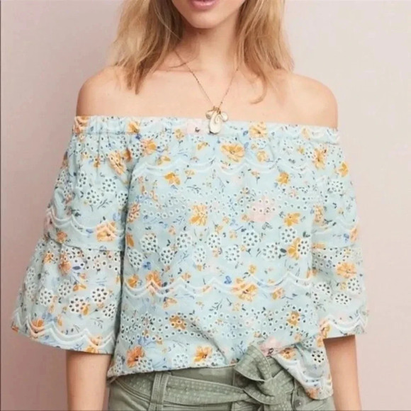 Anthropologie Laia Ashtabula Top Size Small - Picture 1 of 8